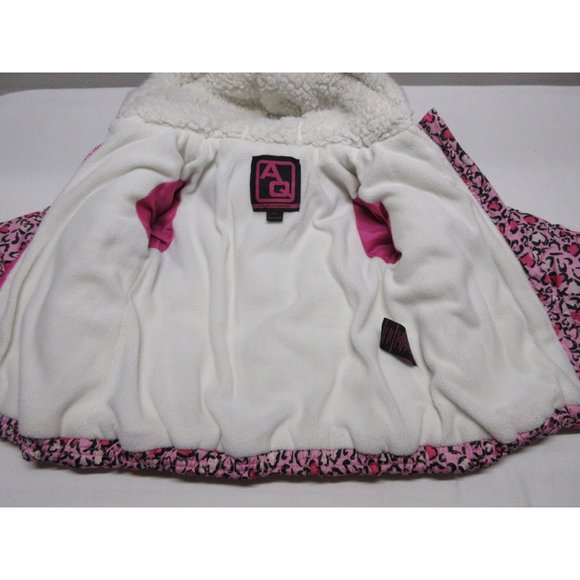 AQ Arctic Quest faux fur fleece lined puffer jacket - Picture 4 of 12